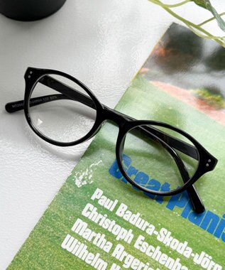 【ユニセックス着用ITEM】セルフレームクリアレンズアイウェア