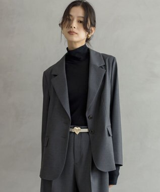 【加藤ローサさん着用】ハンサムツイル ジャケット