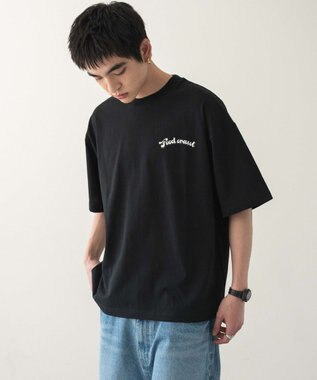 WEGO 【ユニセックス着用ITEM/MLサイズ展開】別注NEWJACKグラフィックT（SS） ブラック