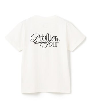 UNFILO 【110-150cm】CLEAN Tee(UNISEX) オフ[ブラックロゴ2]