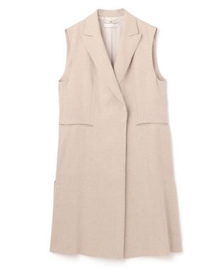 BEIGE， CAROLE / ロングテーラードジレ Sand