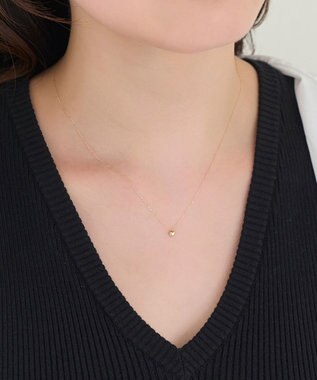 Phoebe 【K10】ワントップハートネックレス/全長:40cm