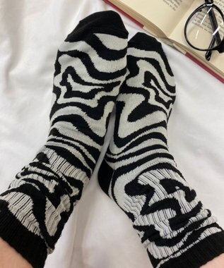 WEGO マーブルソックス ブラック