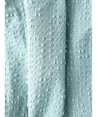 Green Parks 裾シャーリングブラウス Mint