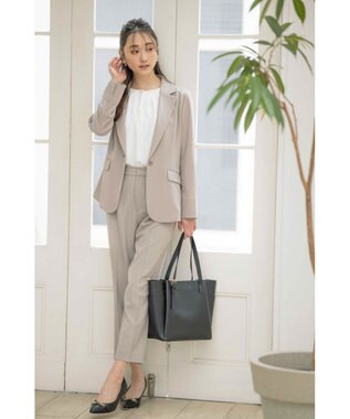 ANY SIS S 【洗える】プリーツスリーブ ブラウス アイボリー