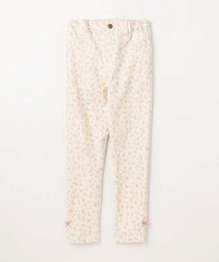 ANY KIDS 7daysドリームストレッチパンツ エクリュ×小花柄