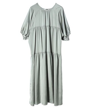 Green Parks armonia．ティアード切り替えワンピース Mint