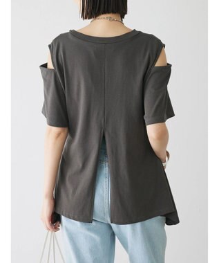 Green Parks ショルダーカットチュニック Gray