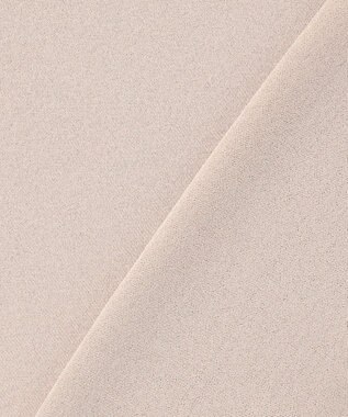 自由区 【大人のバイカラー】ライトクレープストレッチ プルオーバー ベージュ×ライトラベンダー