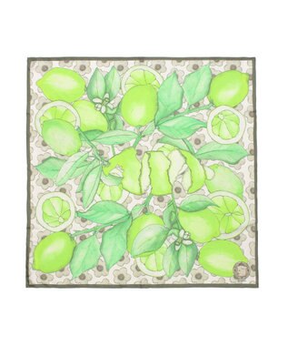 MOONBAT 【日本製】SWASH LONDON Citrus シルクツイルプリントスカーフ