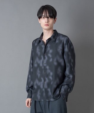 WEGO パターンルーズシャツ（LS）
