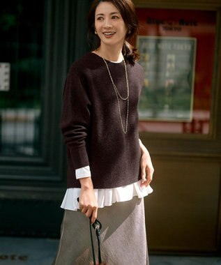 23区 2連 ドットチェーン ネックレス ゴールド系