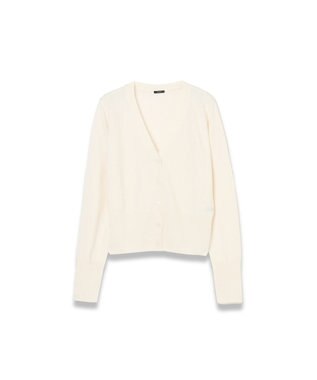 JOSEPH 【WEB&OUTLET限定・洗える】ライトウールカシミヤ　カーディガン Ivory