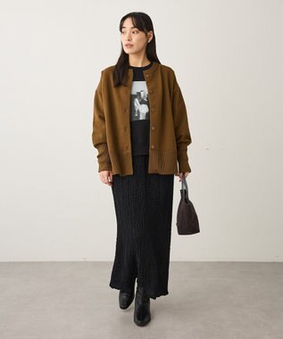 CRAFT STANDARD BOUTIQUE スポンディッシュカーディガン Brown