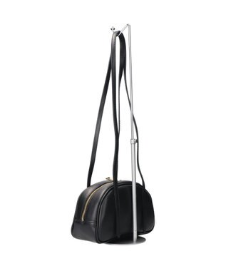 INTER-CHAUSSURES 【Christian Villa】レザースモールショルダーバッグ ブラック