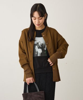 CRAFT STANDARD BOUTIQUE スポンディッシュカーディガン Brown