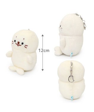Mother garden しろたん ついてきちゃうしろたん 《にっこりついたん》マスコットキーホルダー にっこりついたん