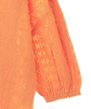 Green Parks Ｉ　ＳＥＴ２点　刺繍ブラウス＋タンクトップ Orange