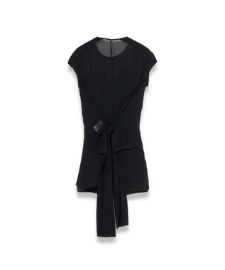 JOSEPH クレープドソワ　ブラウス　KNIZA Black