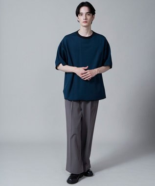 WEGO 【ユニセックス着用アイテム/リバーシブル】リバーシブルワンポイントT（S） ブラック