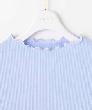 ANY SIS S 【UVケア・接触冷感】キシリトール加工冷感 カットソー アイスブルー
