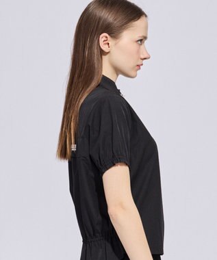 PW CIRCULUS 【WOMEN】ギャザリングシャツ ゴルフウェア レディース ブラック系