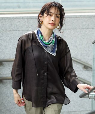 UNFILO L UVカット ラッシュガード カップ付き キャミソール ブラック