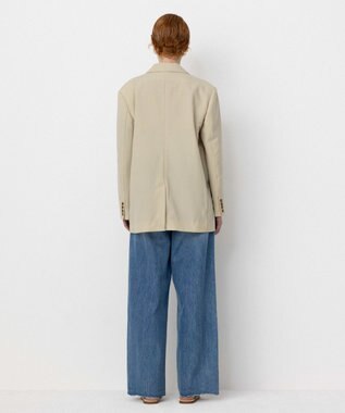 NAVE 【Nave・セットアップ可】ウールポリエステルツイルジャケット ベージュ系