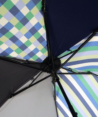 +RING 【プラスリング】【数量限定】UNISEX  折傘 55cm MLT T1161 マルチカラー