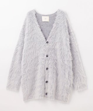 NAVE 【Nave】モヘアシャギー カーディガン ライトグレー系