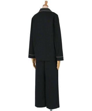 une nana cool 【綿混】接結パシャマ ブラック