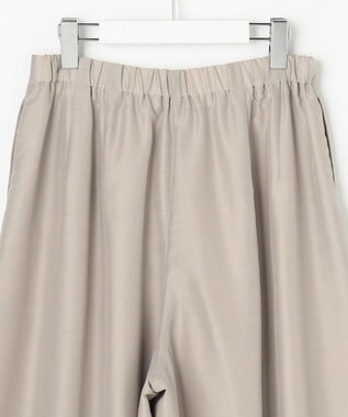 J.PRESS LADIES L エアリースパンボイル ガウチョ パンツ グレージュ系