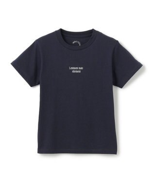 UNFILO 【110-150cm】CLEAN Tee(UNISEX) ネイビー[ホワイトロゴ]