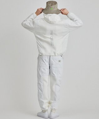 PW CIRCULUS 【MEN】中綿コンビデタッチャブルフーディ ホワイト系