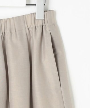 J.PRESS LADIES L エアリースパンボイル ガウチョ パンツ グレージュ系