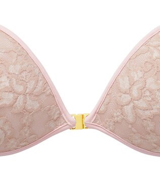 BRADELIS New York 【NuBra / ナチュラルタイプ】ヌーブラ・エアーライト クラシカルブーケ   蒸れにくい バックレス コレクション デザインヌーブラ 正規品 ピンク