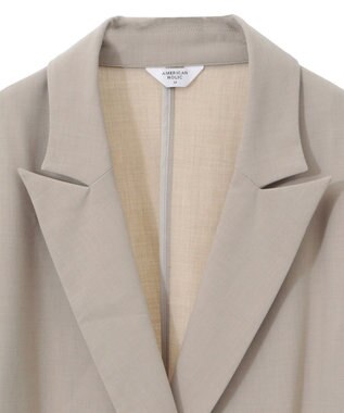 AMERICAN HOLIC イージーケアテーラードジャケット Beige