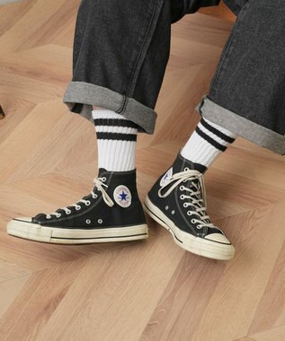 WEGO 2ラインソックス（R） ホワイト