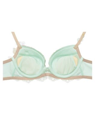 WACOAL ルジェ 【リボンブラ】 ブラジャー キレイな谷間をメイク 動いても谷間をキープ レディース BCA737 /ワコール メロン