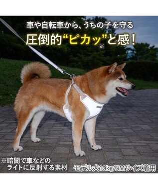 PET PARADISE ペットパラダイス 超反射切り替え ハーネス＆リード ＳＭ 《ピンク》 ピンク