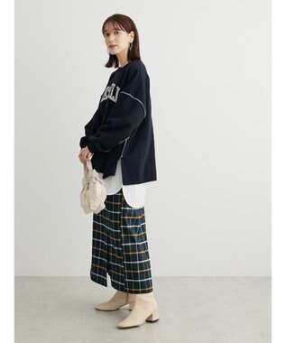 Green Parks 裾ドッキングホワイトインナー Off White