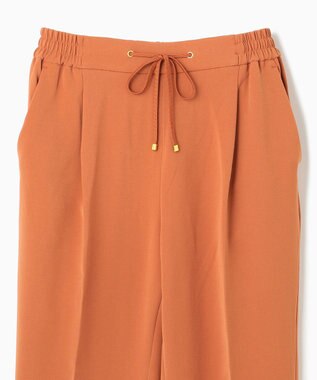 ANY 【ストレッチ/ウエストゴム】イージーケア美脚 パンツ オレンジ