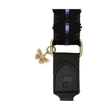ANNA SUI デュオ ショルダーベルト パープル
