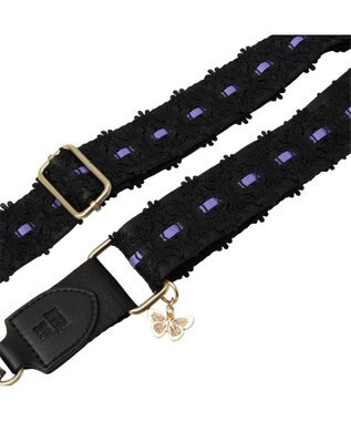 ANNA SUI デュオ ショルダーベルト パープル