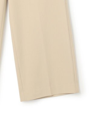 UNFILO マイビューティ ストレートパンツ ベージュ