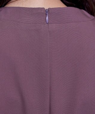 Tiaclasse 【ダブルストレッチ・洗える】フレアワンピース ピンク