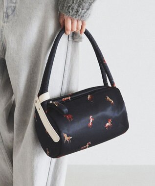 russet WOODLANDER ミニボストンバッグ(CE-1663) Horse/NV