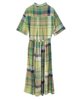 Green Parks Ｉ　襟付きワンピース Check