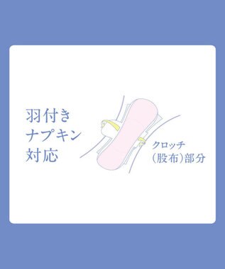 Wing サニタリーショーツ　「ナイト用」　羽付きナプキン対応　はきこみ丈ふつう　ウイング／ワコール　EC8401 コン