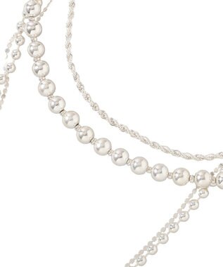 AMERICAN HOLIC マルチウェイメタルレンネックレス White